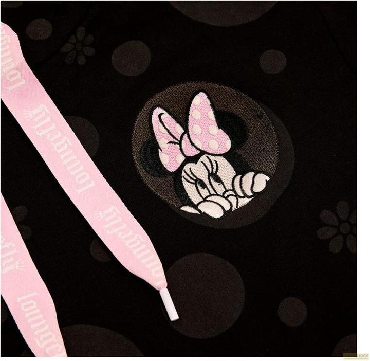 Produktbild Loungefly Disney by Kapuzenpullover Unisex Minnie Rocks the Dots Florals Grösse L (L)