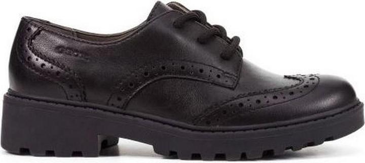 Produktbild Geox Mädchen J Casey G. N Leder Schul Schnürschuhe (34)