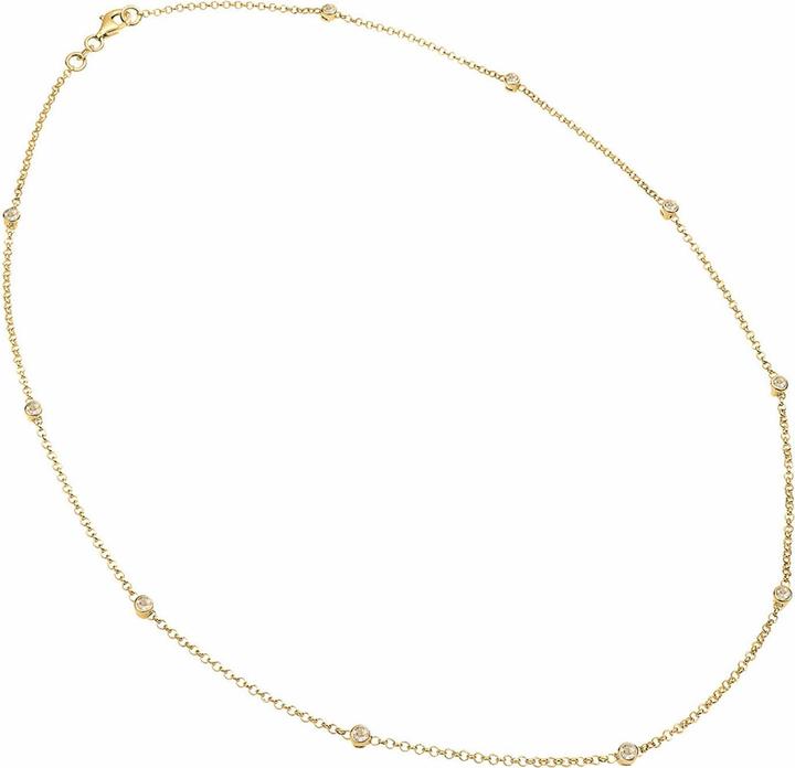Produktbild Elli Kristall Kette (925er Sterling Silber, Glaskristall, 45 cm)
