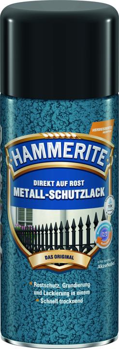 Immagine prodotto Hammerite Vernice spray Hammer verde scuro 400 ml (400 ml, Verde scuro)