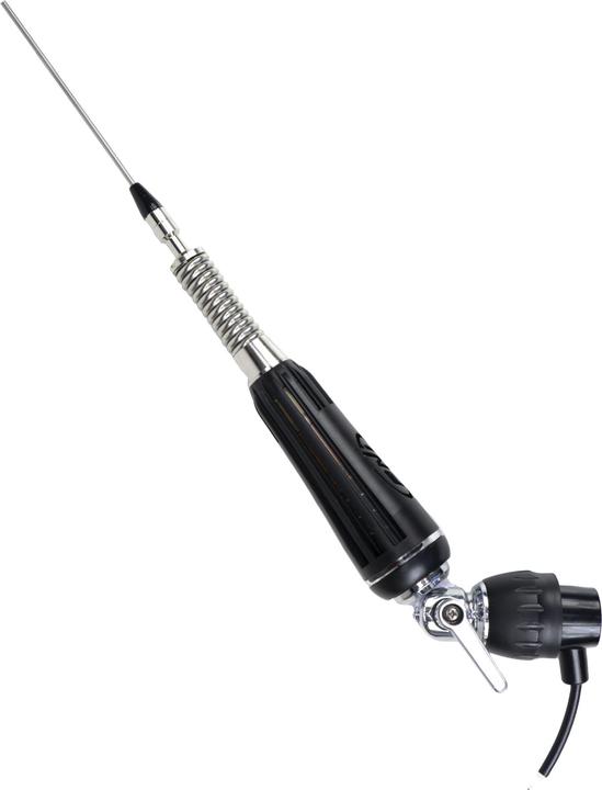 Produktbild PNI Klappbare CB-Antenne LED 1000, 80 cm lang, mit Kabel und fester Schmetterlingshalterung, 26–30 M
