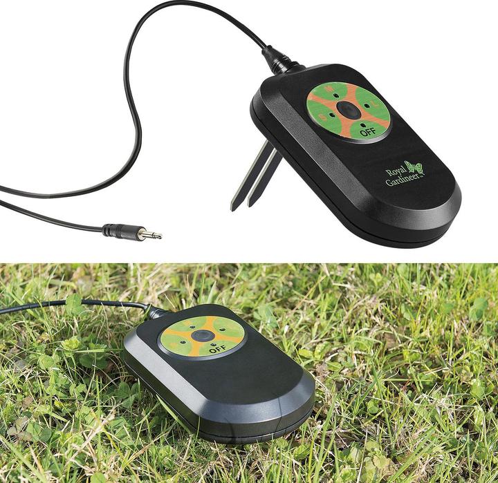 Produktbild Royal Gardineer Regensensor & Boden-Feuchtigkeitsmesser (Bewässerungssensor)