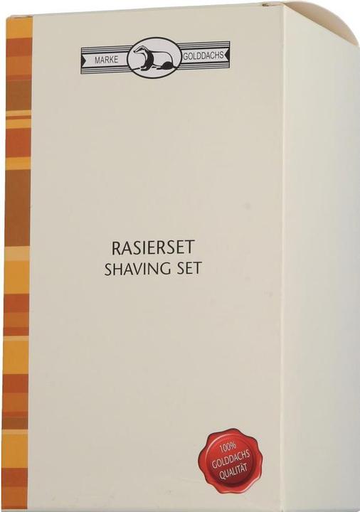 Golddachs Rasier-Sets