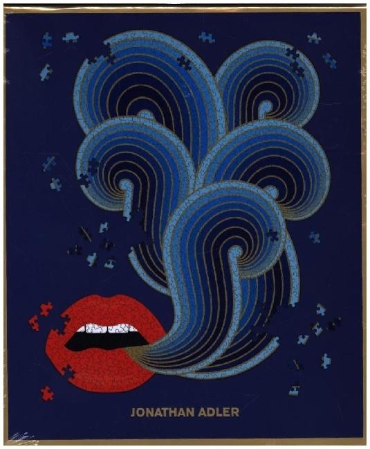 Produktbild Abrams & Chronicle Jonathan Adler 750 Piece Lips Shaped Puzzle (750 Teile)