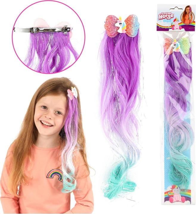 Produktbild Toi-Toys Dream Horse Haarlocke mit Glitzereinhorn