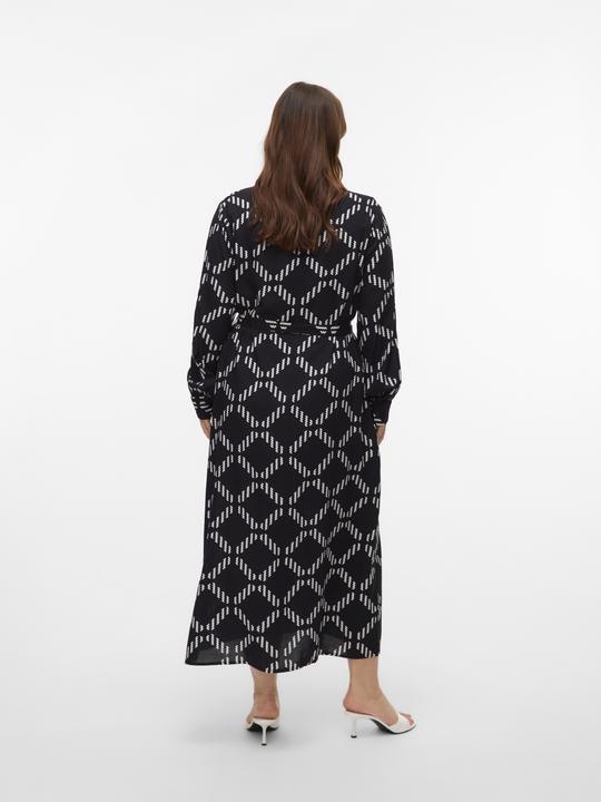 Actual product image Vero Moda VMCBRINA Langes Kleid Hemdblusenkleid (50)