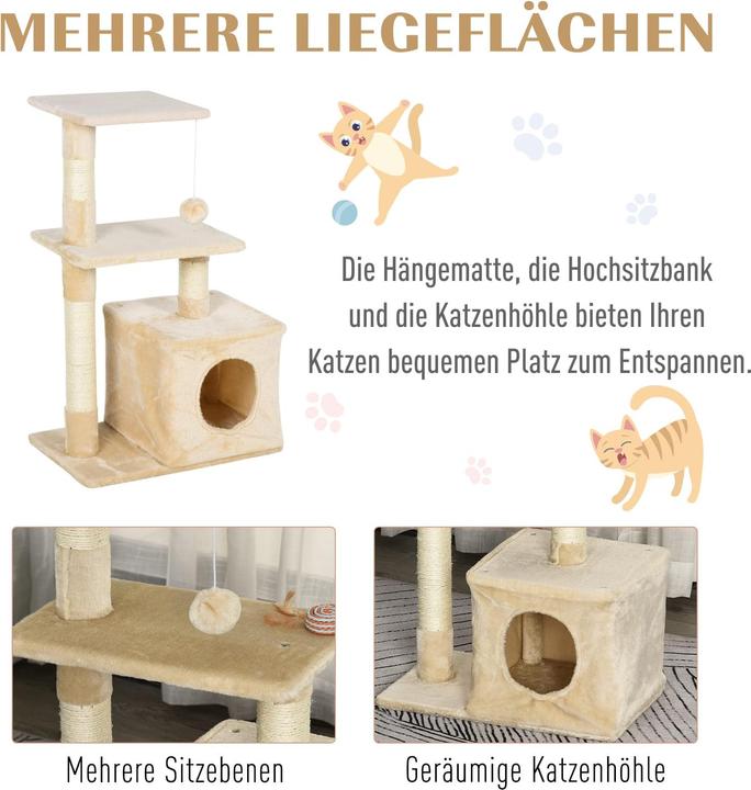 Produktbild Jamb Kratzbaum (81.50 cm, Beige)