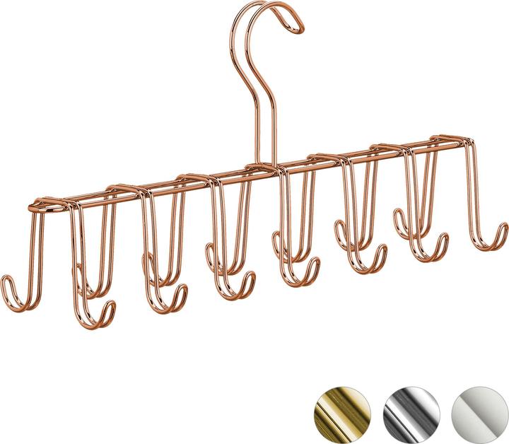 Actual product image Relaxdays Belt Hanger, 14 Hooks (1 x)