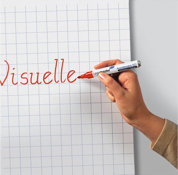 Produktbild Legamaster Whiteboard und Flipchart Marker TZ 1 (Rot, 3 mm, 10 x)