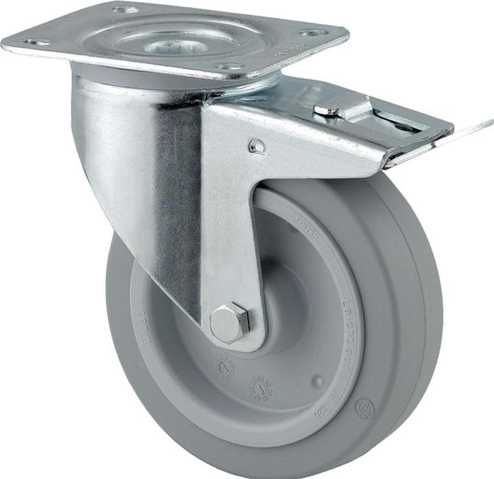 Tente swivel castors