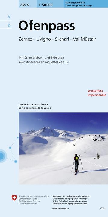 Produktbild SKITOURENKARTEN SSV - 1:50 000