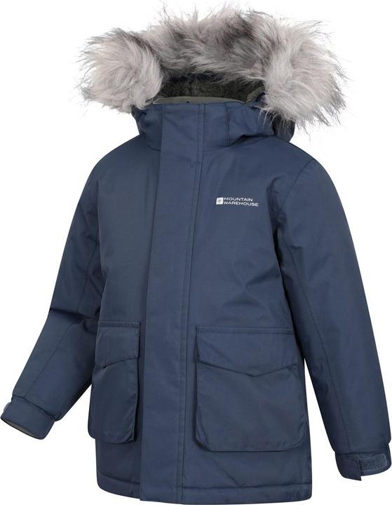 Immagine prodotto Mountain Warehouse Giacca impermeabile con logo Ranger per bambini e ragazzi (140)
