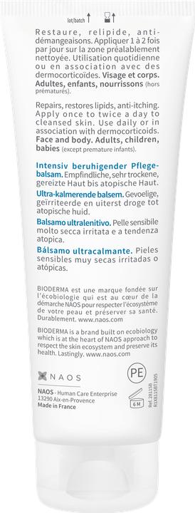 Image du produit Bioderma Baume Intensif Ultra Apaisant (Crème pour le corps, 75 ml)