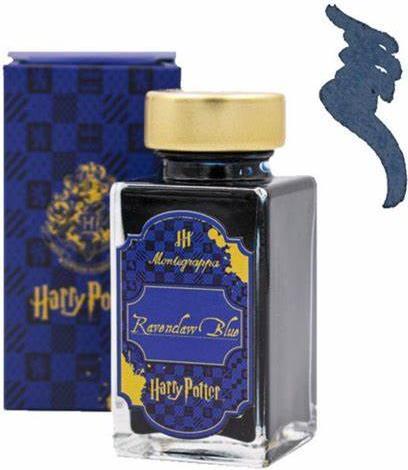 Actual product image Montegrappa Iahpbzib mg Harry Potter ink, 50 ml, Ravenclaw blue (Inkwell)
