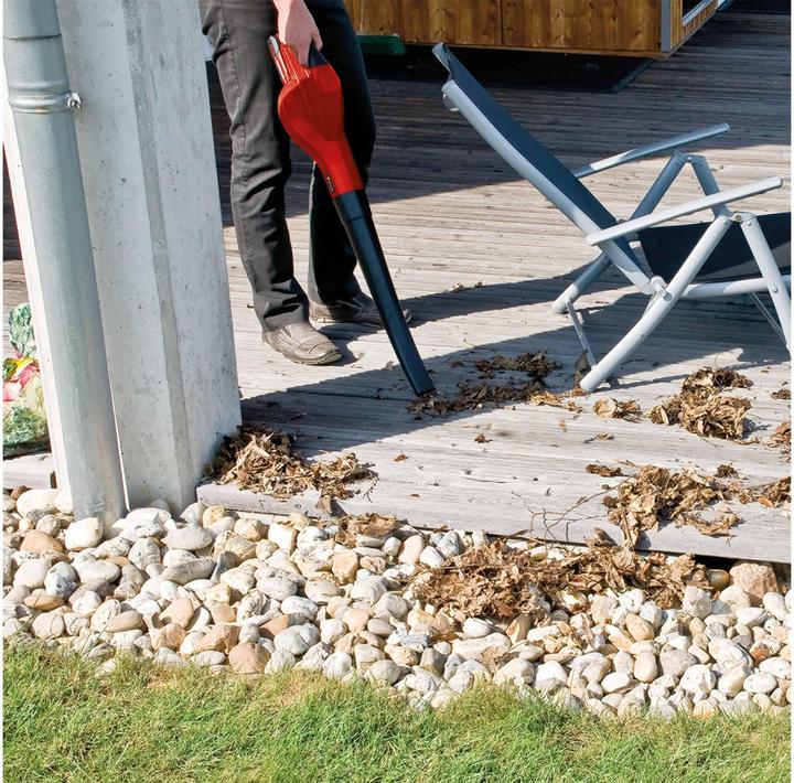 Actual product image Einhell GE-CL 18 Li E Solo (Rechargeable battery operated, Leaf blower)