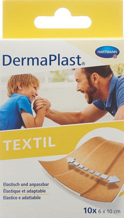 Actual product image DermaPlast Textile plaster (10 x)