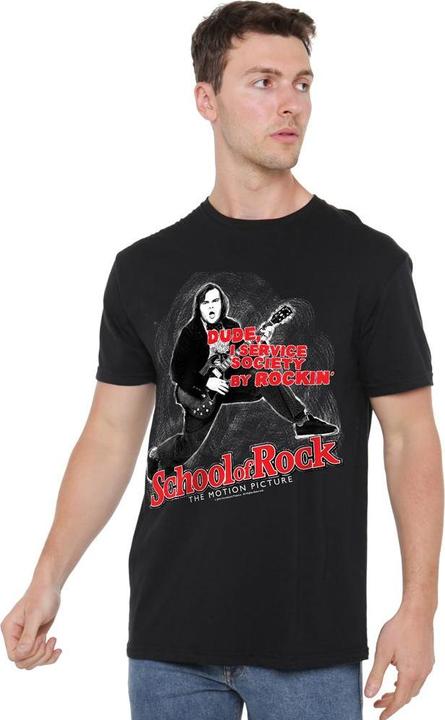 Immagine prodotto School Of Rock Rockin Maglietta Uomo (M)