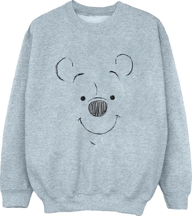 Disney Winnie The Pooh Winnie The Pooh Face Sweatshirt Mädchen