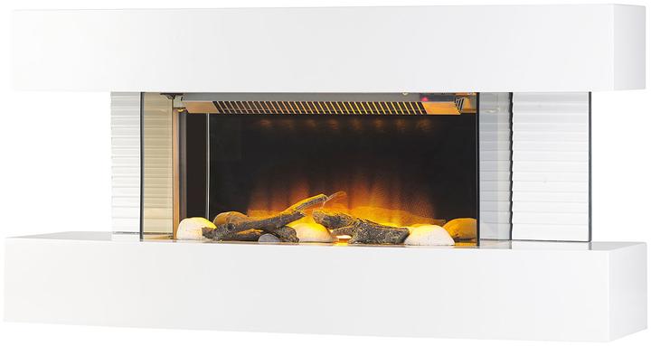 Carlo Milano Elektrokamin mit 3D-Flammeneffekt