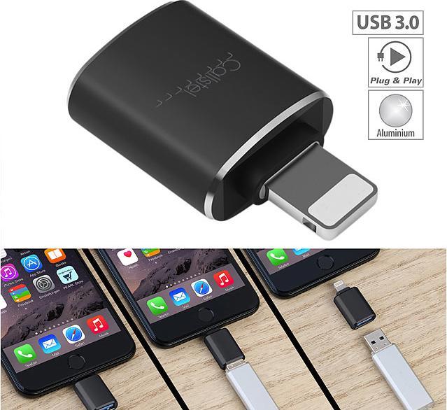 Produktbild Callstel USB-3.0-OTG-Adapter (USB 3.0, Lightning)