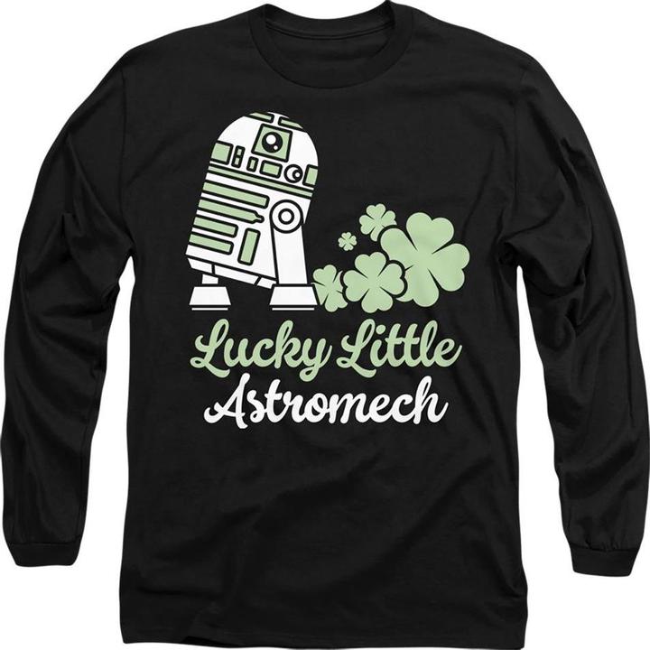Produktbild Star Wars Lucky Astromech TShirt St PatricksTag (L)