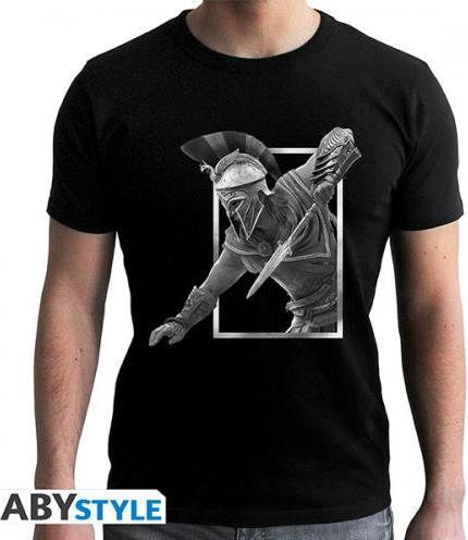 ABYstyle ASSASSINS CREED - Tshirt - Alexios - man SS black - new fit (M)