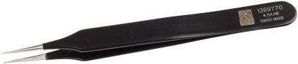 Actual product image Rs Pro ESD epoxy coated tweezers straight 110mm