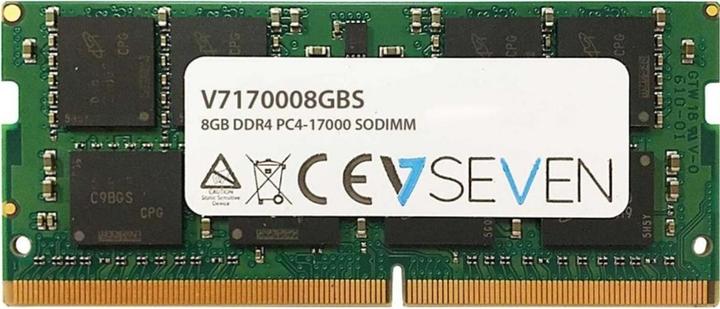 Produktbild V7 V7170008GBS (1 x 8GB, 2133 MHz, DDR4-RAM, SO-DIMM)