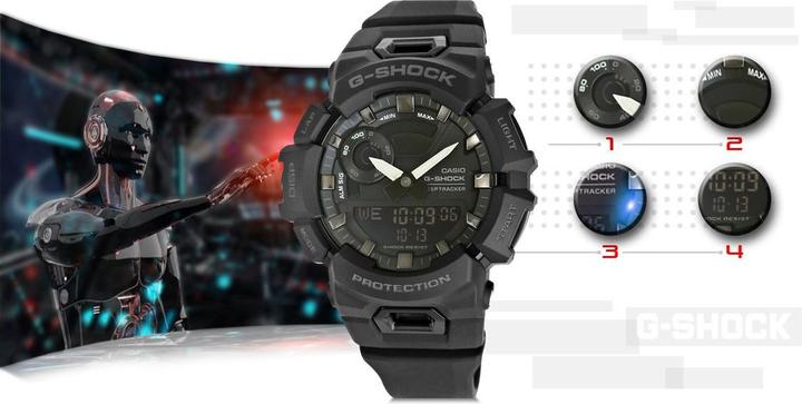 Produktbild G-Shock G-Squad (Chronograph, Schrittzähler, 48.90 mm)