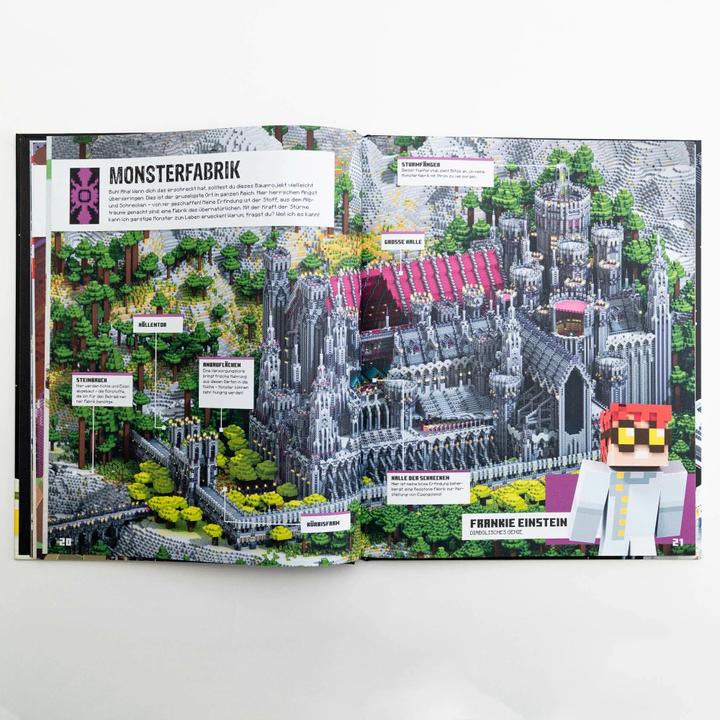 Actual product image Minecraft Erfindungen. Bauwerke, die deine Fantasie beflügeln (German, Mojang From, Minecraft, 2023)