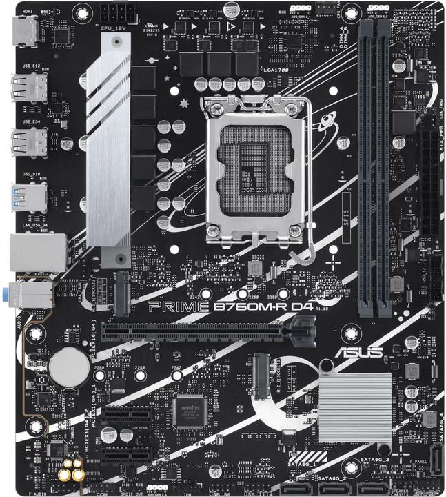 Produktbild ASUS PRO B760M-R (LGA 1700, Intel B760, mATX)