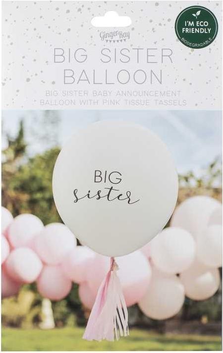 Actual product image Ginger Ray Big Sister Balloon (1 x)