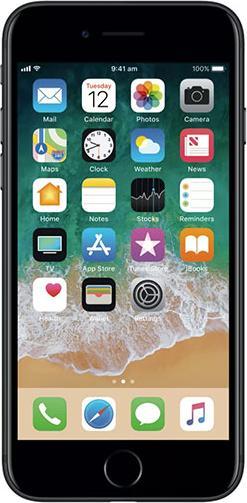 Actual product image Re!commerce iPhone 7 (32 GB, Black, 4.70", 12 Mpx, Single SIM, A / Like new)