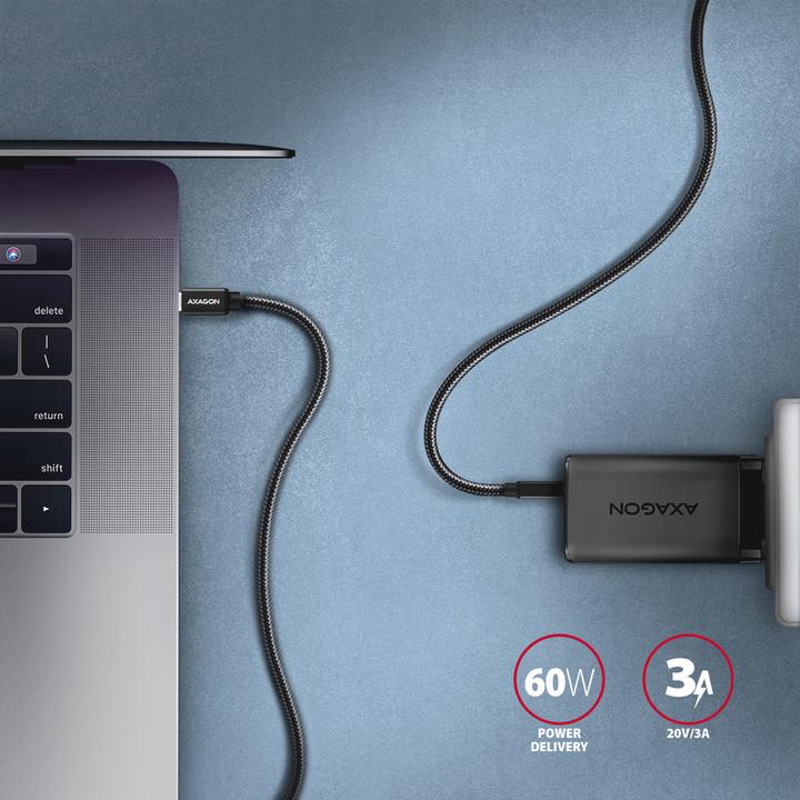 Actual product image Axagon USB C – USB C (3 m, USB 3.2 Gen 1)