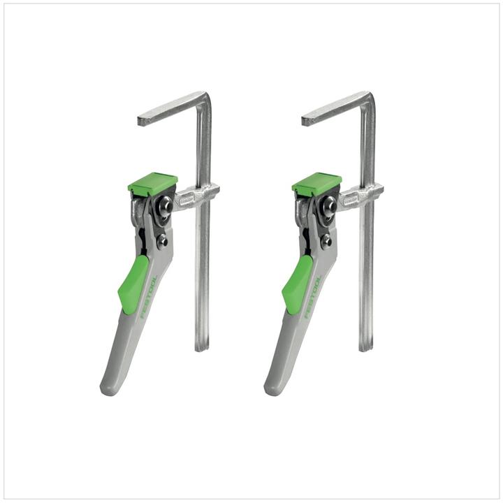 Produktbild Festool Hebelzwingen Set 2x FS-HZ 160 ( 2x 491594 ) für FS/2 Führungsschiene (160 mm)
