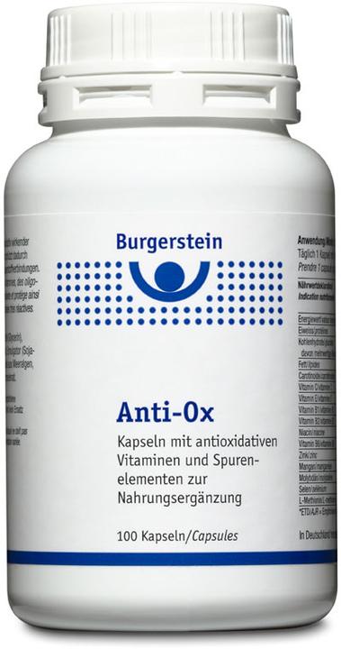 Image du produit Burgerstein Anti-Ox (60 pièce(s), Capsules, 115 g)