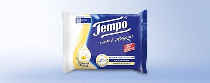 Immagine prodotto Tempo Salviettine umidificate e camomilla gentile e carina (42 Pezzo/i)