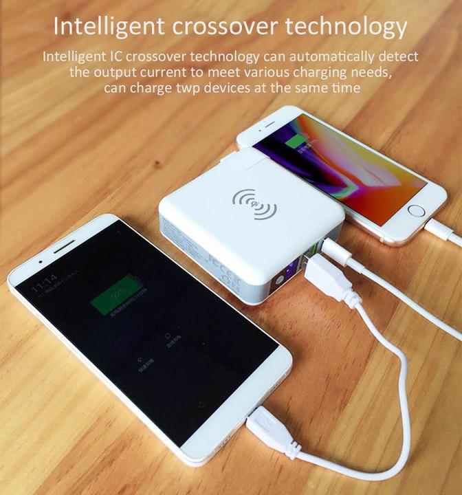 Immagine prodotto Atra 3 in 1 Travel X Powerbank e caricoatore (6700 mAh, 18 W, 24.79 Wh)