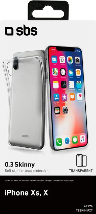 Produktbild SBS Schutzhülle (Apple iPhone XS, Apple iPhone X)