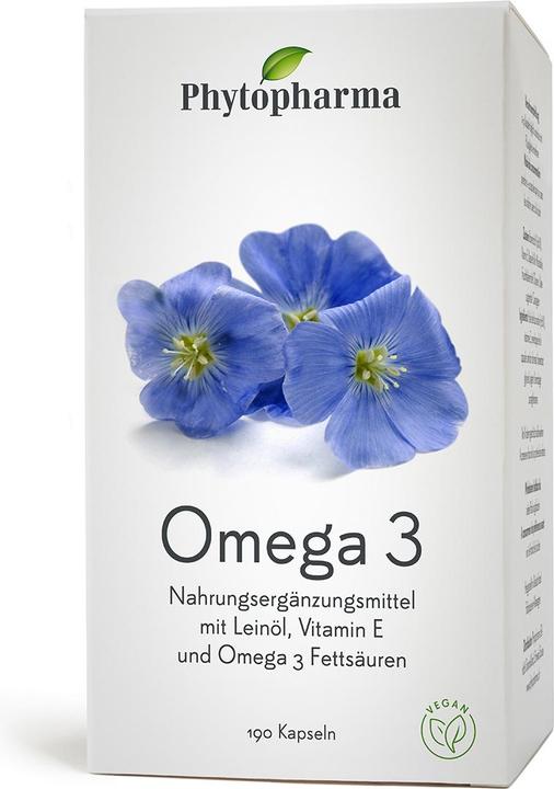Phytopharma Omega 3 (190 Stück, Kapseln, 170 g)
