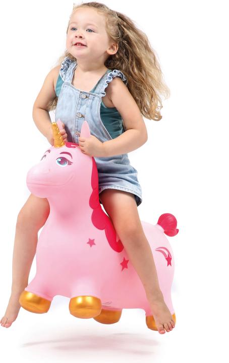 Actual product image LUDI Jumping animal - Unicorn - (LU90040)