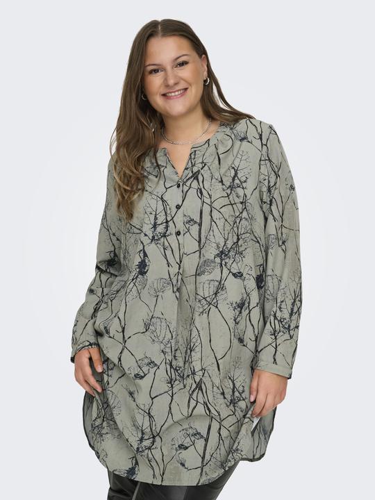 Immagine prodotto Only Camicia Curve con collo alla mandarina regular fit Camicia (46)