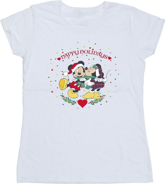 Disney Mickey Mouse Mickey Minnie Christmas TShirt (XL)