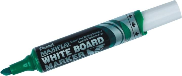 Immagine prodotto Pentel MAXIFLO - Marcatore per lavagna bianca punta angolare (Verde, 3 mm, 1 x)