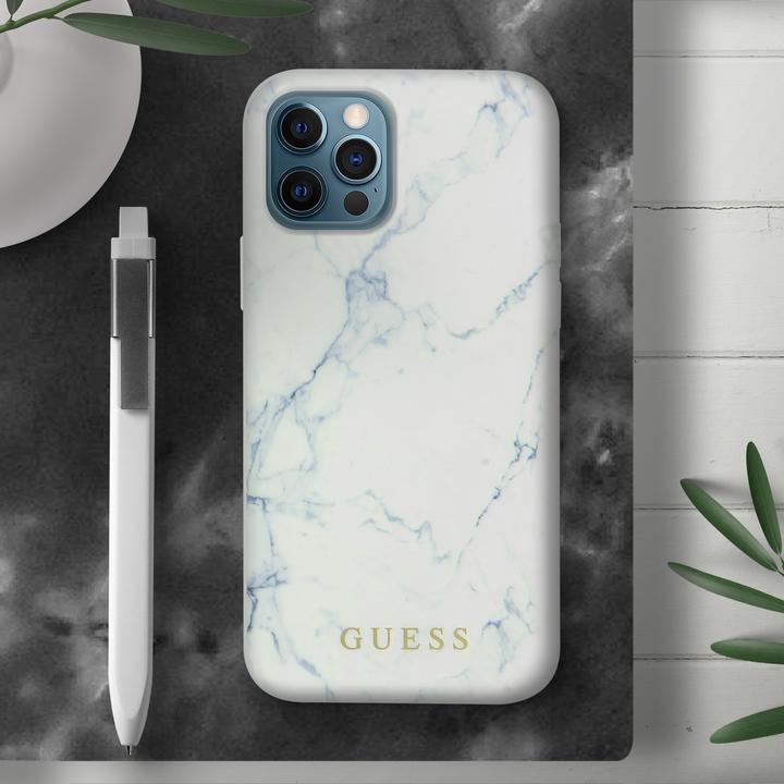 Immagine prodotto Guess Copertina rigida in marmo (Apple iPhone 12 Pro Max)