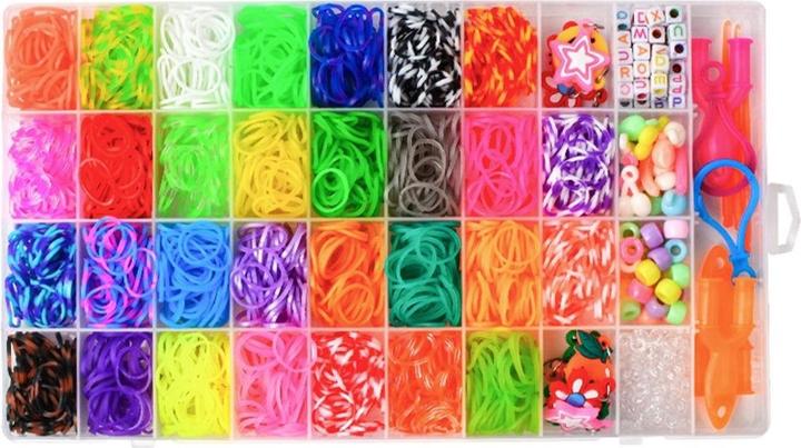 Actual product image König Design DIY rubber bands set Loom bands Friendship bracelet make your own bracelets
