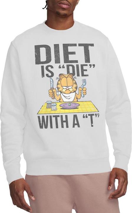 Immagine prodotto Garfield Diet Is Die With a T Felpa Adulto Unisex (L)