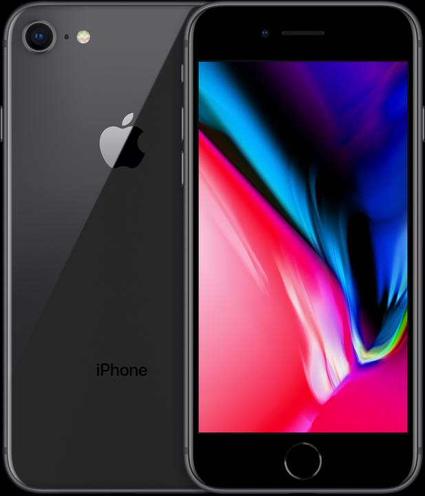 Actual product image Apple iPhone 8 (64 GB, Space Grey, 4.70", Single SIM, 12 Mpx, 4G)