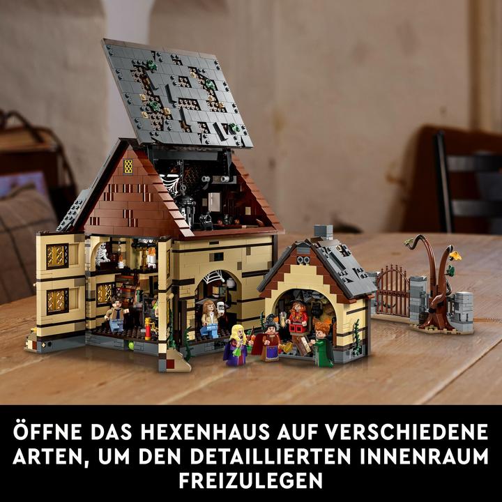 Produktbild LEGO Disney Hocus Pocus: The Sanderson Sisters' Cottage (21341, LEGO Ideas, LEGO Seltene Sets)
