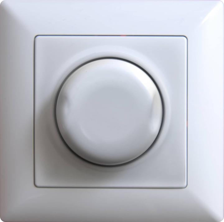 Gunsan Visage Dimmer Switch 1000W Unterputz Weiss